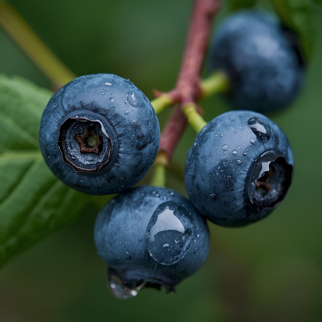 Zreo plod borovnice – Vaccinium myrtillus